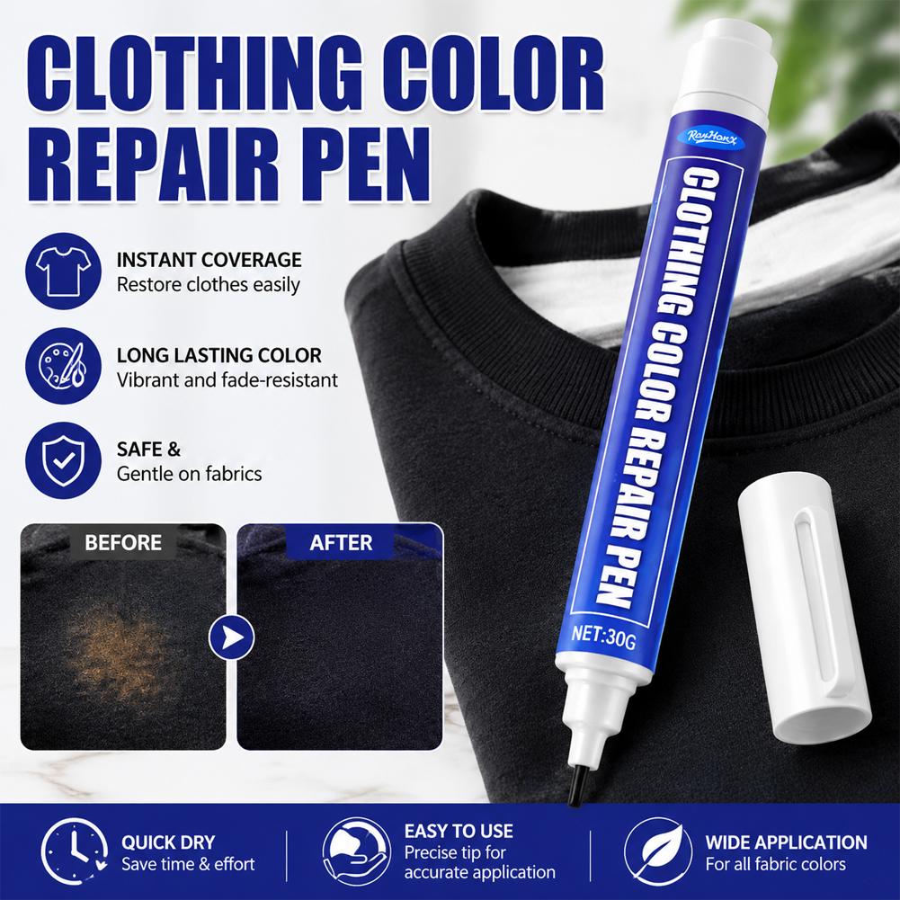 Fountain Pen Ink - 원단 수리 펜, 퇴색 없는 영구