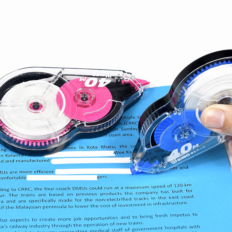 Correction Tape Roller - 테스트 좋은 길이 40M 화이트 아웃