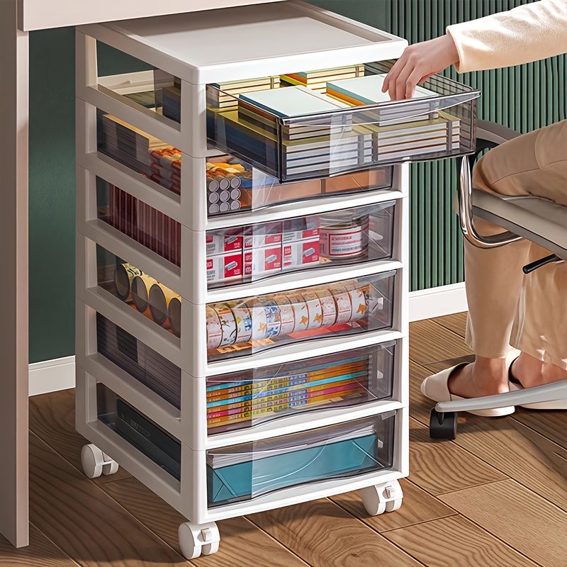 서랍이 있는 다층 이동식 수납 카트, 가정, 사무실,  - Stationery Office Supply Store 리뷰 및 가격