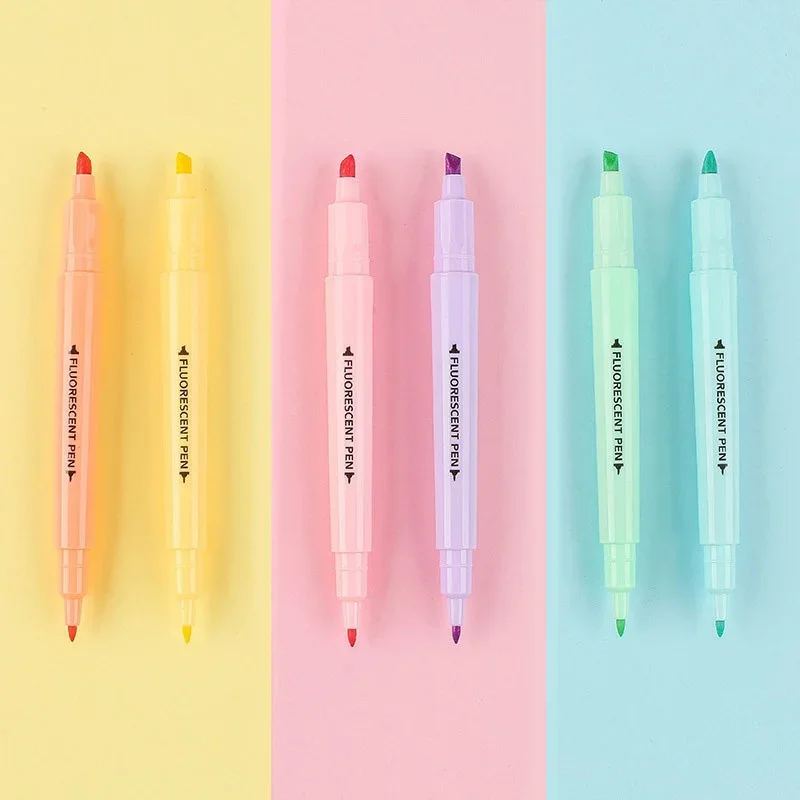 STONEGO 듀얼 팁 하이라이터 세트, 형광 마커,  - Highlighter Set Pastel 리뷰 및 가격