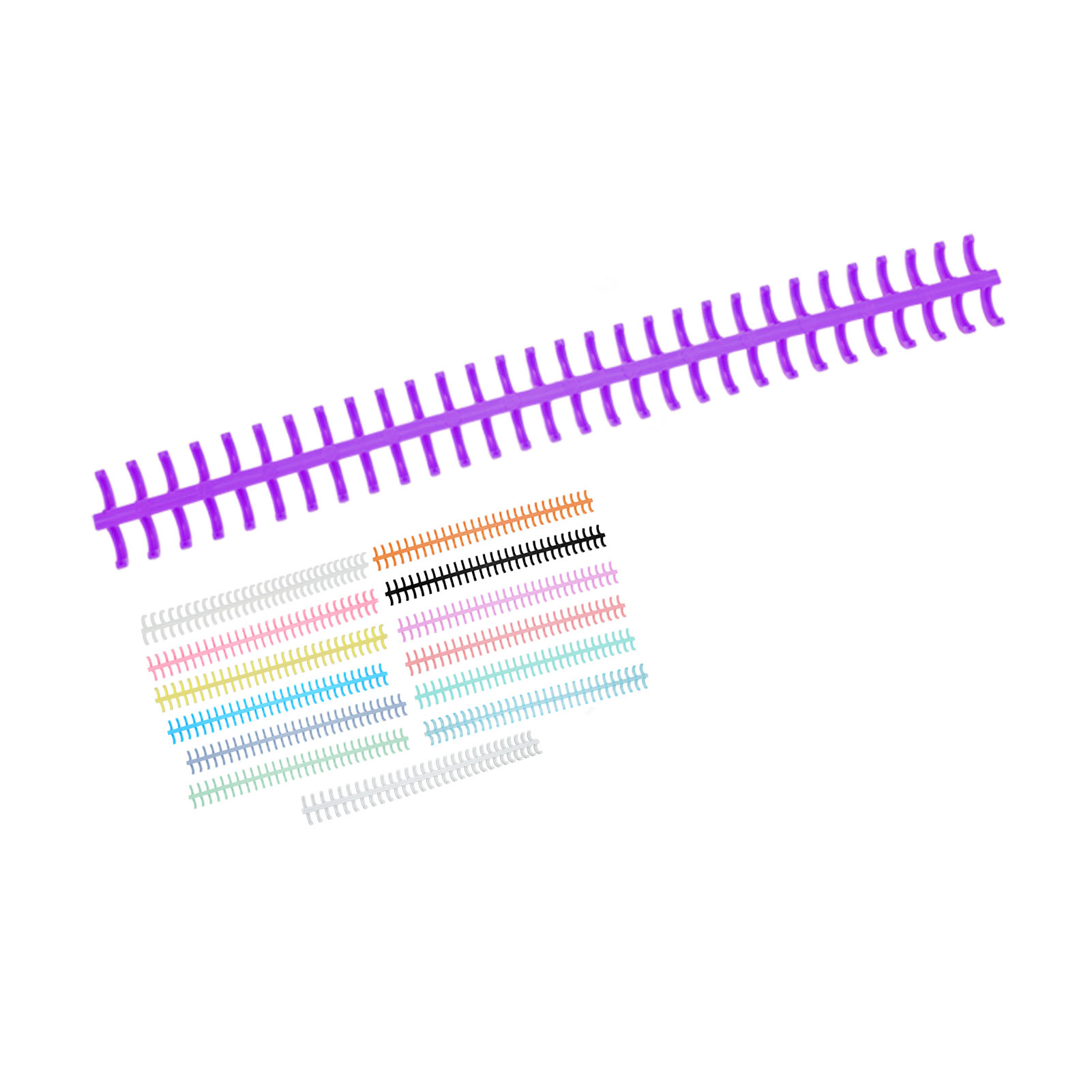 10개입 30홀 루즈리프 바인딩 스파인, 절단 가능,  - Binding Comb Plastic 리뷰 및 가격