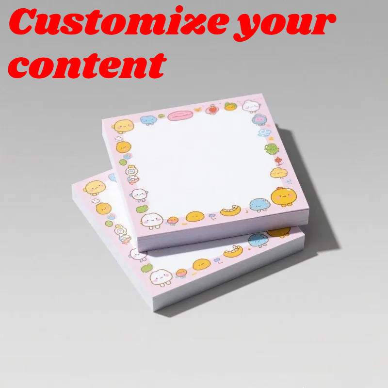 20개입 7x7cm 맞춤형 스티커 메모지, 판촉용 개인 - Memo Pad Sticky 리뷰 및 가격