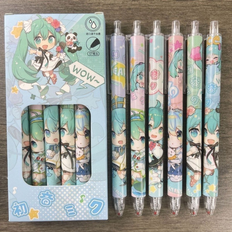 하츠네 미쿠 속건성 젤 펜 학생들이 질문을 작성할 수  - Gel Ink Pen Set 리뷰 및 가격