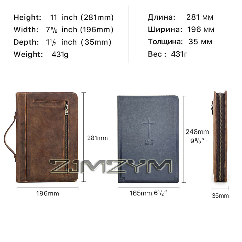 레트로 가죽 노트북 커버 케이스 수제 지퍼 휴대용 가죽 - Stationery Supply Business 리뷰 및 가격