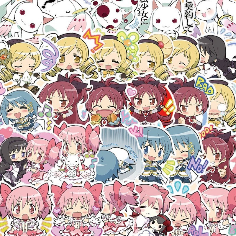 48 PCS 만화 Puella Magi Madoka M - Memo Pad Sticky 리뷰 및 가격