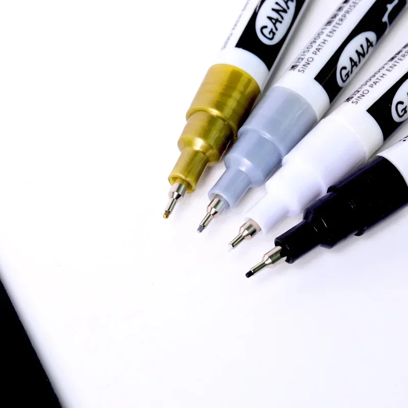 4 개/대 오일 기반 흰색 검정색 영구 페인트 마커 펜 - Whiteboard Marker Set 리뷰 및 가격