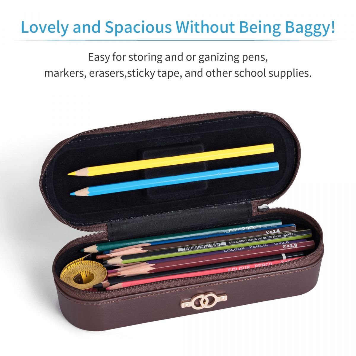 HD 고화질 온라인 스토어 가죽 필통 연필 파우치 수납 - Stationery Office Supply Store 리뷰 및 가격