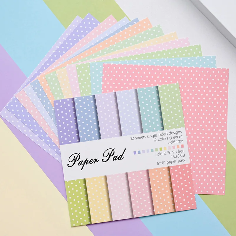 12장 6인치X6인치 도트 그리드 패턴 공예용 종이 수 - Graph Paper Pad 리뷰 및 가격