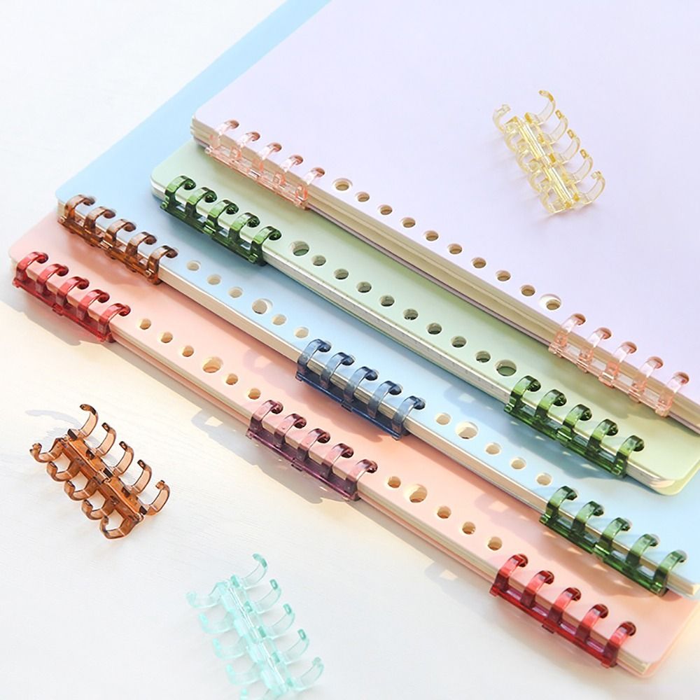 10개 바인딩 스파인 스냅 스플릿 바인더 링 학습 카드 - Binding Comb Plastic 리뷰 및 가격