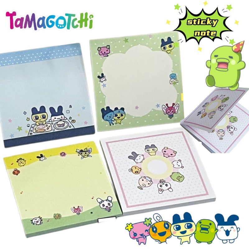 4pcs Tamagotchi Mametchi Memet - Memo Pad Sticky 리뷰 및 가격