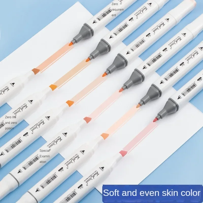 6/12/24/30 색상 스킨 톤 듀얼 헤드 마커 세트 - Highlighter Set Pastel 리뷰 및 가격