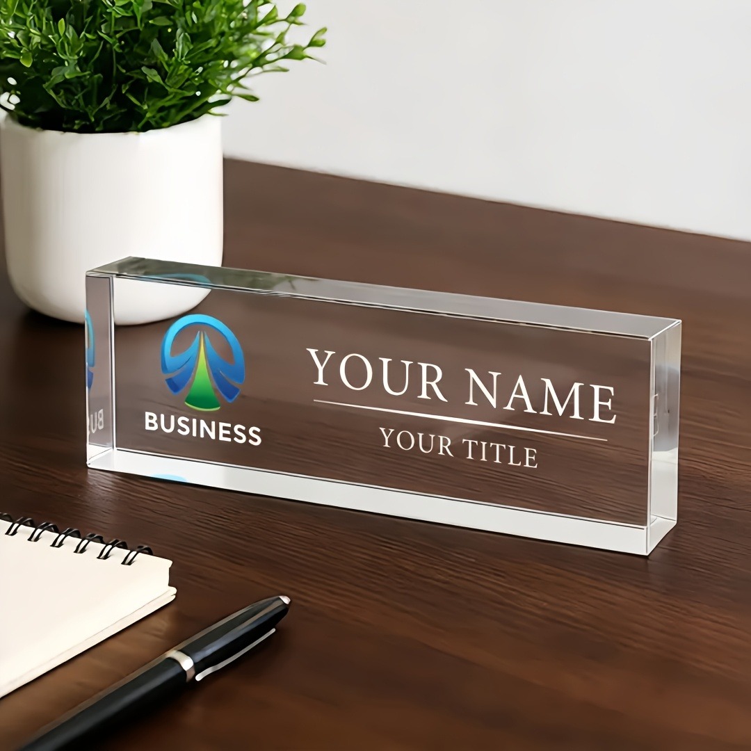 2D 평면 개인 맞춤형 아크릴 책상 명패 핑크 장미 파 - Desk Name Plate 리뷰 및 가격