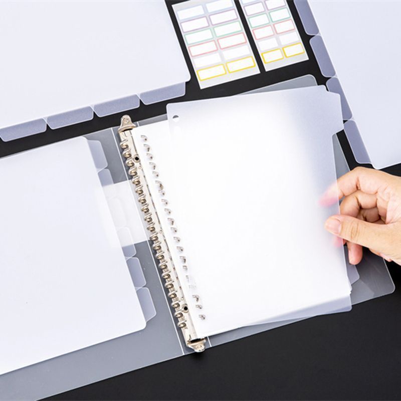 A4 A5 B5 바인더 디바이더 일반형 홀 바인더 인덱 - Index Tab Divider 리뷰 및 가격