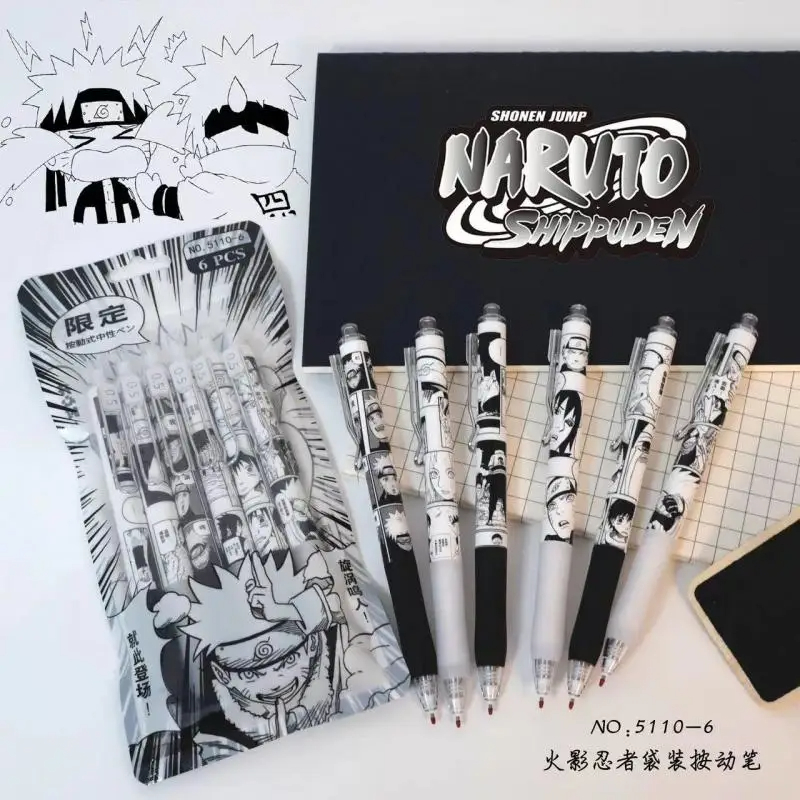 나루토 애니메이션 젤 펜, 우치하 이타치 0.5 잉크  - Gel Ink Pen Set 리뷰 및 가격