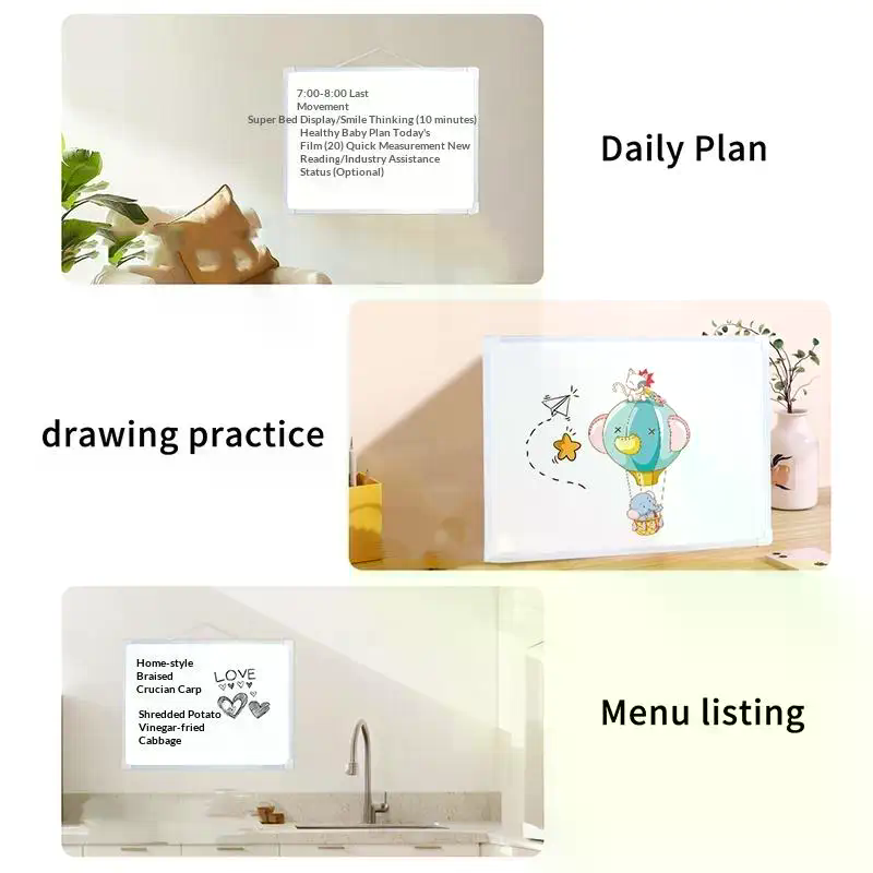 1세트 16인치 X 12인치 벽걸이형 화이트보드 소형  - Whiteboard Marker Set 리뷰 및 가격
