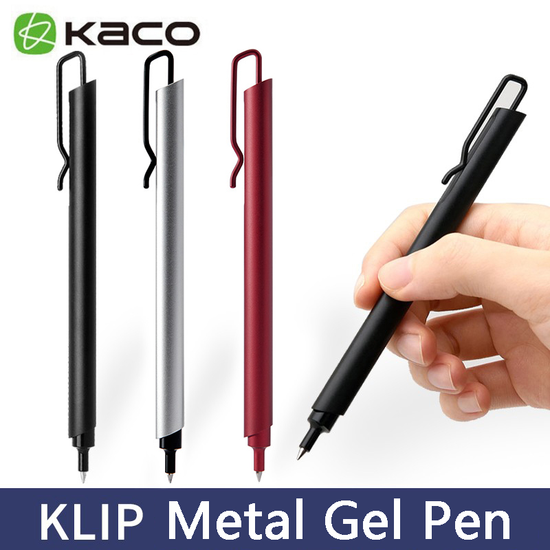 카코 메탈 젤 펜, 블랙 잉크 리필, 럭셔리 볼펜, 비 - Stationery Supply Business 리뷰 및 가격