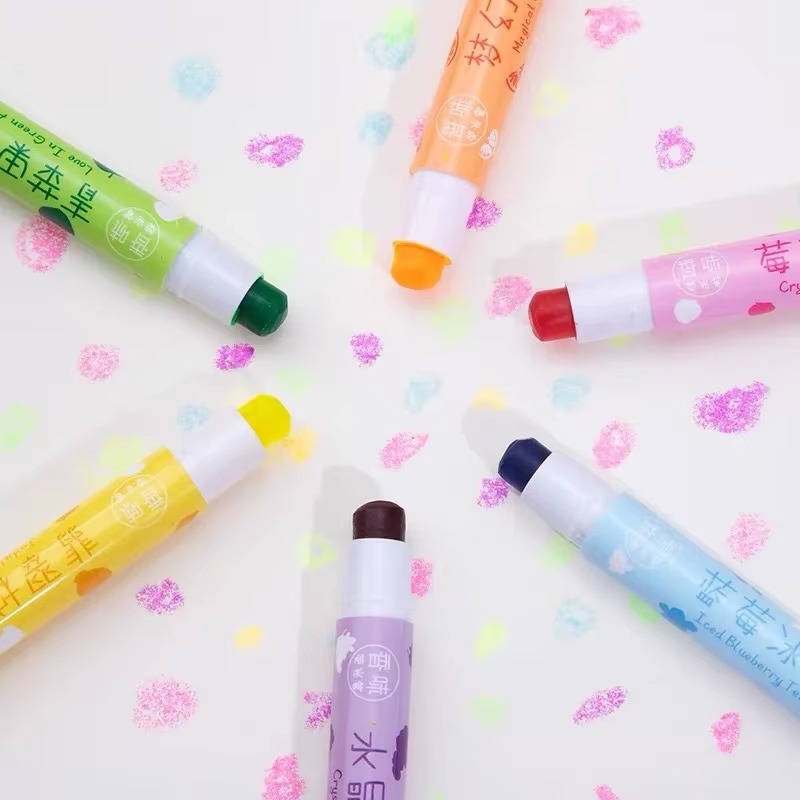 6 색/세트 파스텔 젤 형광펜 향수 성경 형광펜 블리드 - Highlighter Set Pastel 리뷰 및 가격